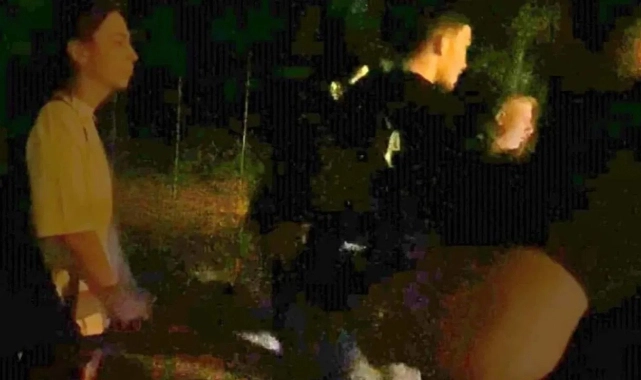 Ormandan gelen çığlık sesleri panik yarattı: Polis, altı çocukla karşılaştı!