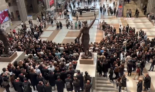 Avukatlardan Çağlayan'da 'Pehlivan' protestosu