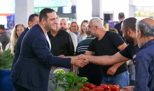 Başkan Erman Uzun’dan Bayram Öncesi Pazaryeri Ziyareti