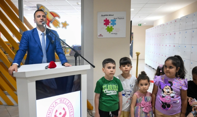 Bornova’da Oyuncak Kütüphanesi açıldı