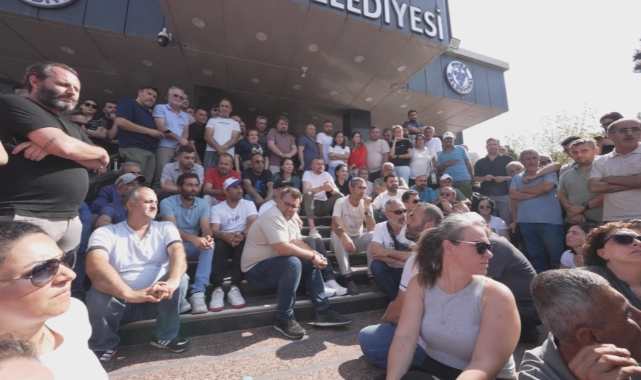 İşçilerden muhabirlere 'aramızı bozuyorsunuz' tepkisi!