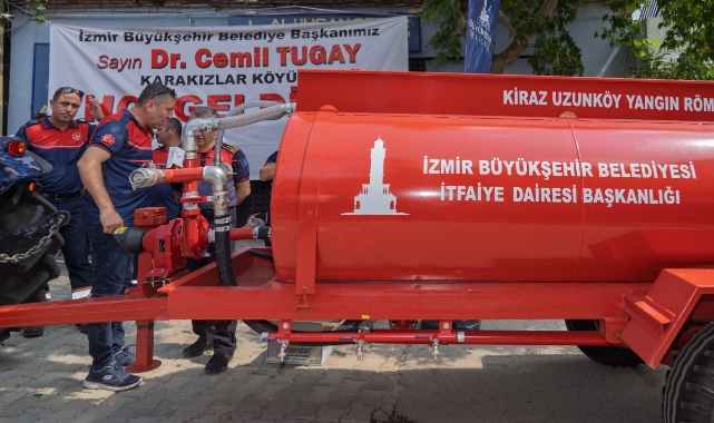 İzmir Büyükşehir Belediyesi yangınlarla mücadelesini güçlendiriyor