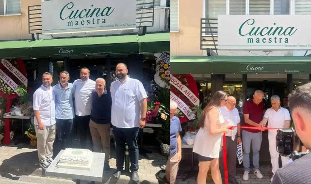 İzmir'de yeni taze İtalyan mutfağı rüzgarı: Cucina Maestro gözde mekanlardan olacak!