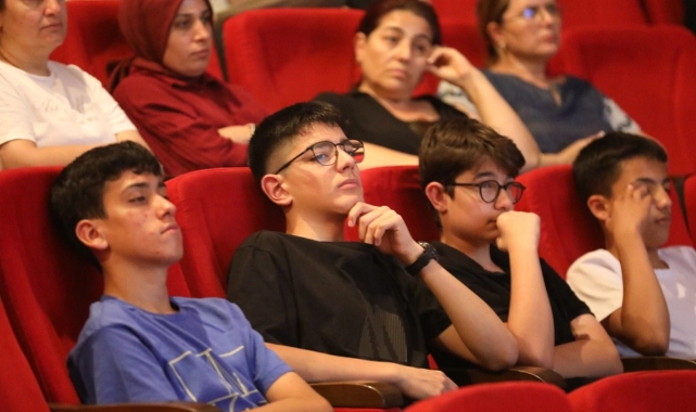Menderes'te sınav kaygısına karşı eğitim