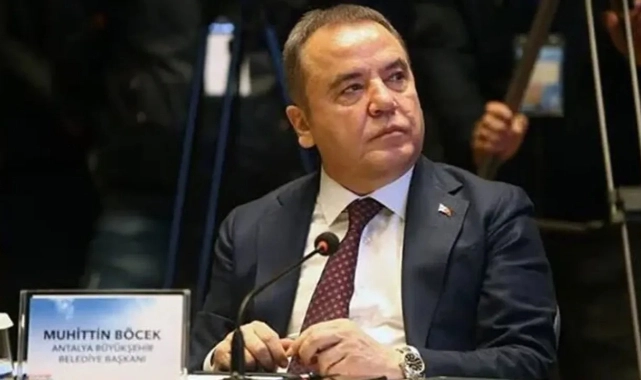 Antalya Belediye Başkanı Muhittin Böcek görevden uzaklaştırıldı!