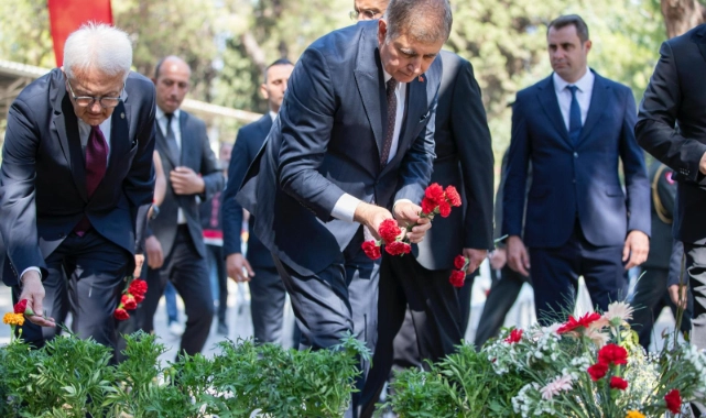 Başkan Tugay 15 Temmuz şehitlerini andı