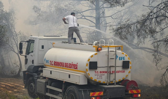 Bornova Belediyesi Gökdere’de 200 personelle seferber oldu