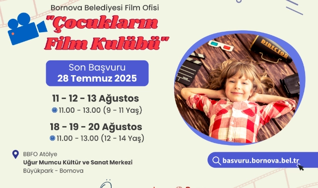 Bornova’da genç yeteneklere sinema yolculuğu