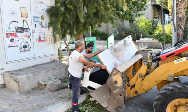 Çiğli’de moloza kararlı müdahale, halka çağrı…