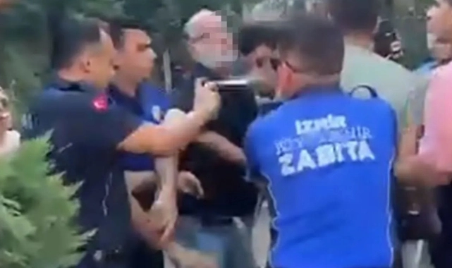 İzmir’de zabıta-seyyar satıcı gerginliği: İzBB'den açıklama geldi!