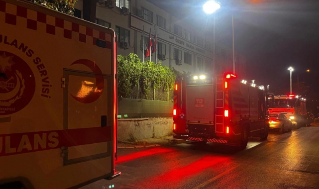 İzmir'deki bakımevinde korkutan yangın