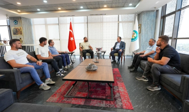 Kırkpınar Finalisti Feyzullah Aktürk’ten Başkan Dutlulu’ya Şampiyonluk Sözü 