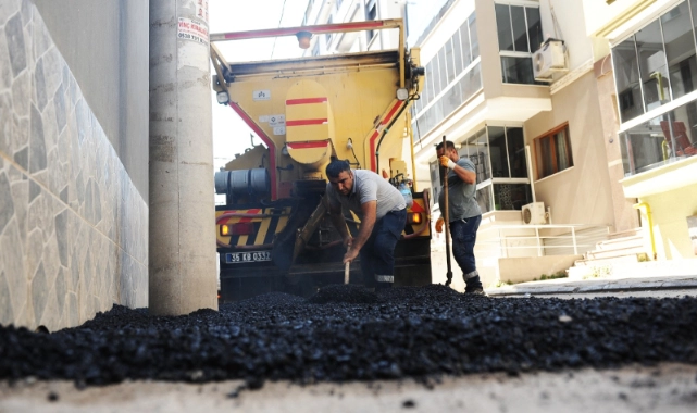 Yollar yenileniyor, Karşıyaka güzelleşiyor