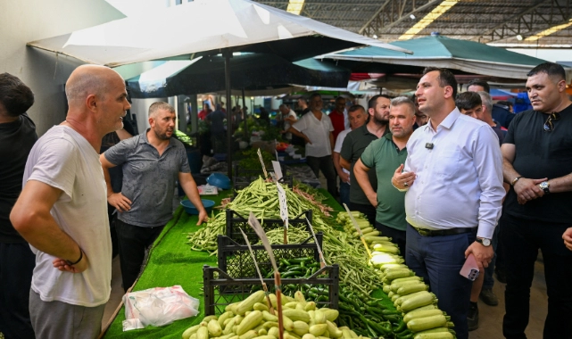 Bornova Belediyesi’nden pazaryerlerinde güvenlik seferberliği