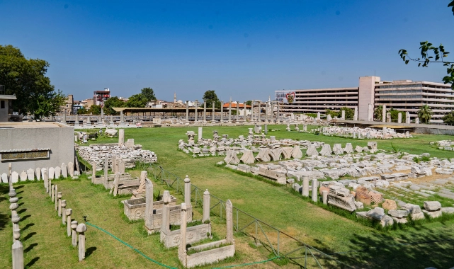 Büyükşehir’den Smyrna Antik Kenti’ne 'tarihi destek'