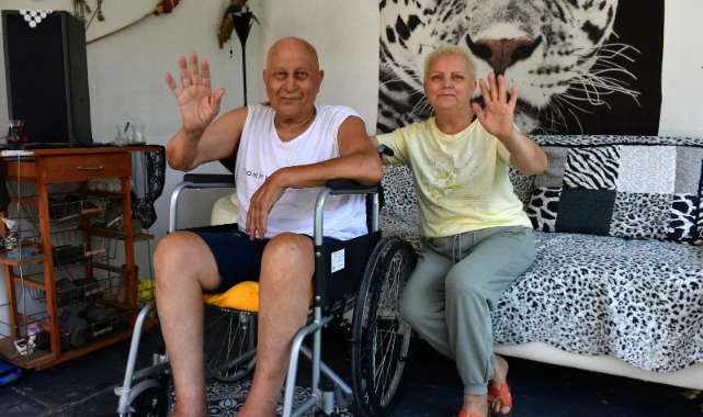 Çiğli Belediyesi’nden Mehmet Koçak’a hayat kolaylaştıran destek