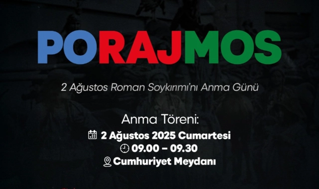 İzmir Büyükşehir Belediyesi Roman Soykırımı için anma etkinliği düzenliyor