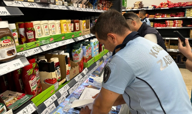 Konak Belediyesi’nden zincir marketlere sıkı denetim