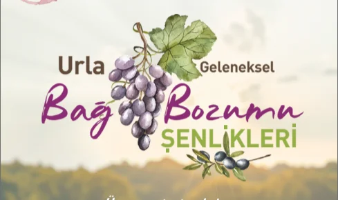 Urla'da Geleneksel Bağbozumu Şenliği başlıyor!