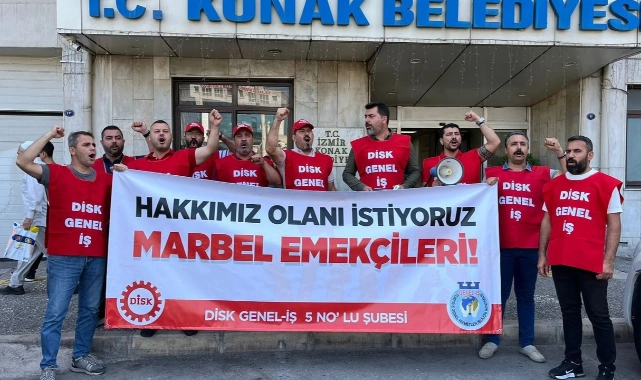İşçiler, Konak'ta bir araya geldi: Merbel işçisi ne istiyor biliyor musunuz?