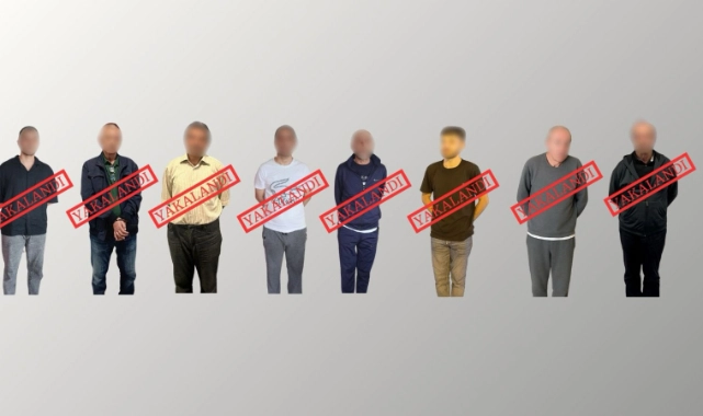 Kırmızı bültenle aranan altı, ulusal seviyede aranan iki suçlu Türkiye’ye getirildi!