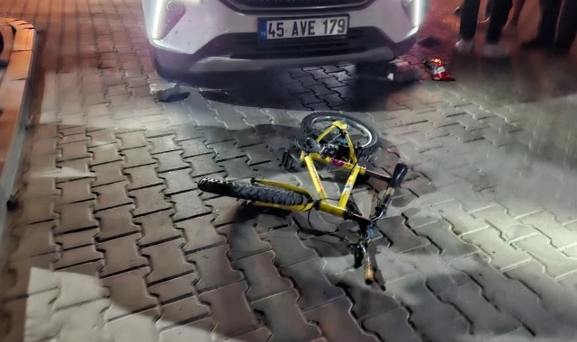Otomobil bisiklete çarptı: 1 çocuk ağır yaralı!