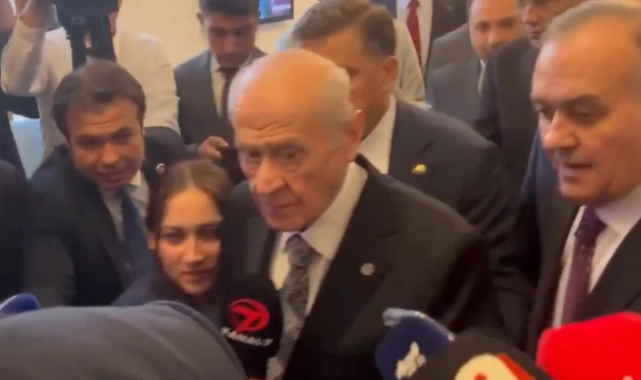 Bahçeli, 'Serdar Öktem' sorusunu eliyle savuşturdu!
