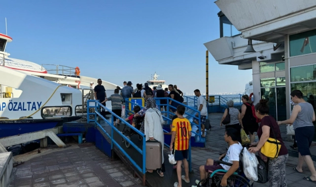 İZDENİZ'in yaz seferlerinden 24 bine yakın yolcu yararlandı