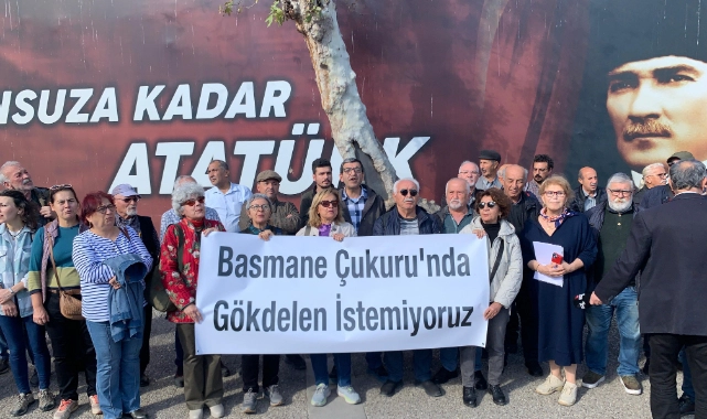 165 kurumdan ortak bildiri: Basmane Çukuru İzmir halkınındır!