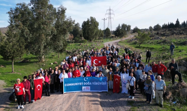 Çiğli’de Cumhuriyet Coşkusu Doğayla Buluştu