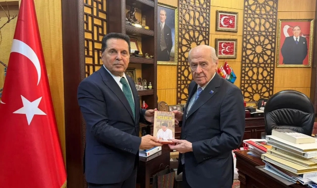 Ahmet Özer'den Bahçeli'ye ziyaret: AYM ve AİHM kararları uygulanmalı!