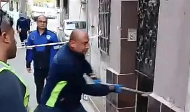 Belediye ekipleri, kapıyı balyozla açmıştı: Başkan Tugay, konuya açıklık getirdi!