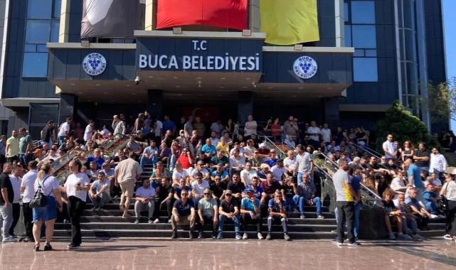 Buca'da yine grev patlak verdi: İşçiler iş bıraktı!