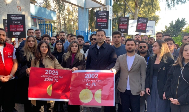 CHP'den '3 bin TL'lik KYK bursuna tepki: Barınmaya bile yetmiyor!