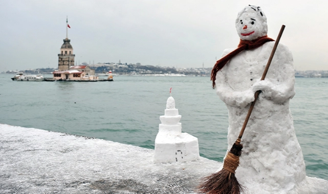 İstanbul'a yılbaşında kar bekleniyor!