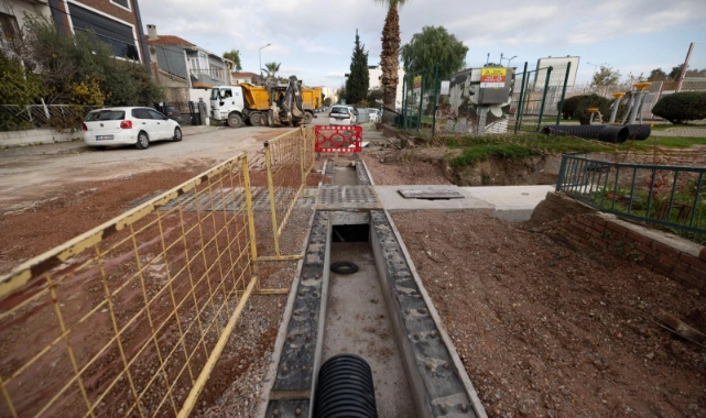 Bayraklı’da su baskınlarına 140 milyonluk çözüm