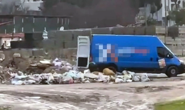 Buca'da kaçak moloz döken kişiye para cezası!