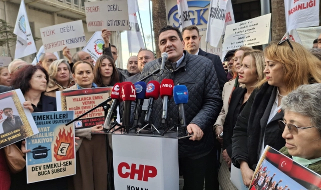 CHP, İzmir’de emeklilerle bir araya geldi!