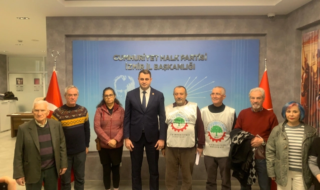CHP İzmir'den emeklilere destek: Artık bir iktidar değişimine ihtiyacımız var!