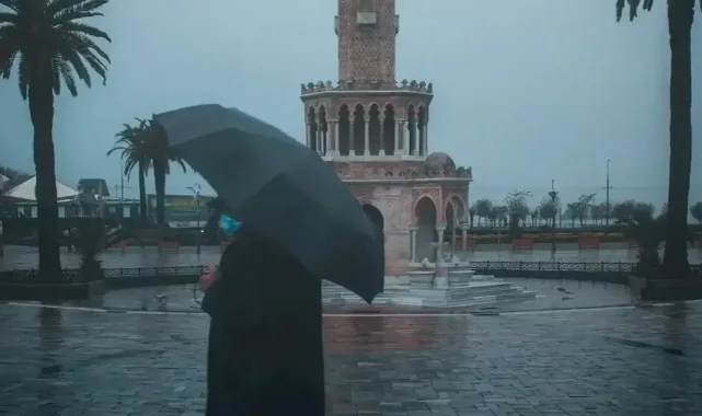 İzmir'in 5 günlük hava raporu: Yağışlı ve bulutlu hafta İzmirlileri bekliyor!