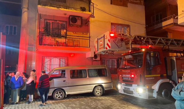 İzmir İtfaiyesi Buca'da yangına müdahale etti: 1 çocuk hayatını kaybetti