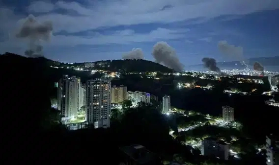 Venezuela'da patlama sesleri duyuldu!
