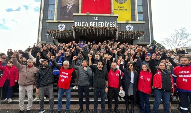 Buca Belediyesi emekçileri iş bıraktı!