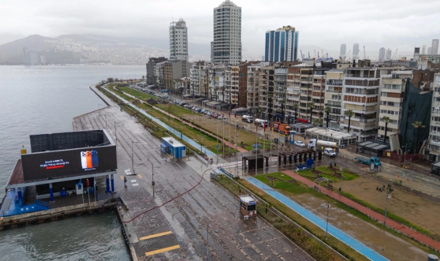 İzmir’de ocak yağışları 88 yılın ortalamasına fark attı