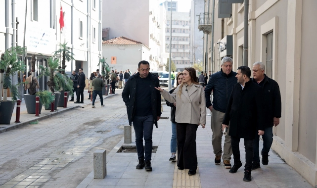 Konak Belediyesi’nden Alsancak’ta üst yapı hamlesi