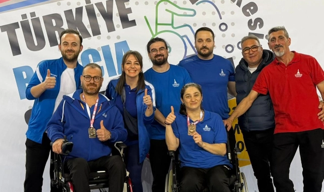 Büyükşehir’in boccia takımı, bronz madalya ile döndü