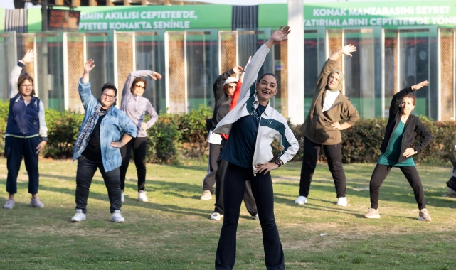 Konak’ta Açık Havada Sabah Sporu başlıyor