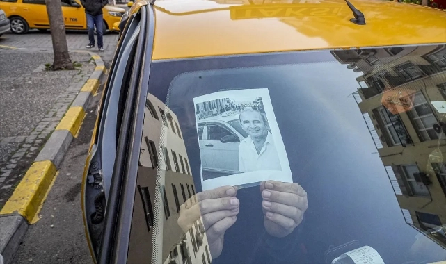 Taksiciler, Deniz Örer'e konvoyla veda etti!