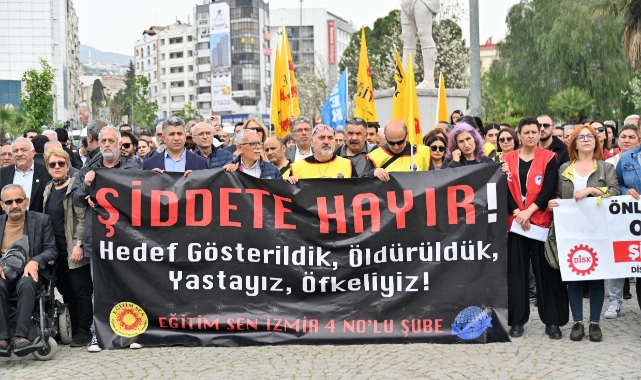 Bornova’da 'Güvenli Eğitim' isyanı