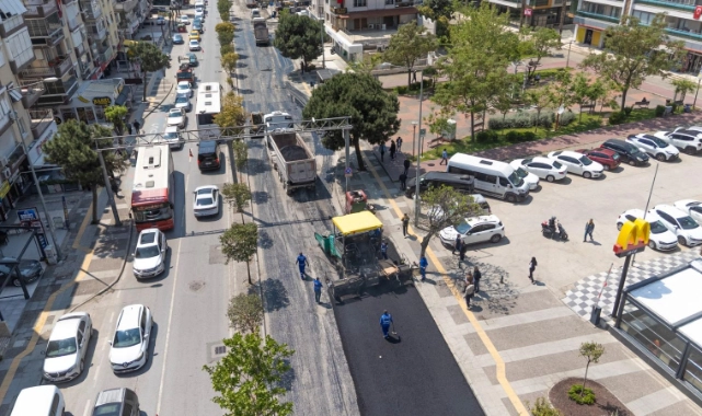 Karşıyaka Girne Bulvarı yenileniyor